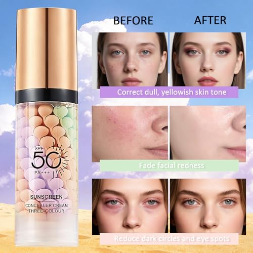 Image of 3 In 1 Primer for Face Before Makeup, SPF 50+, Sunscreen Isolation Cream