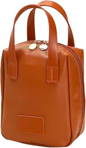 Miniatura 10 de Atlodas Bolsa de maquillaje premium, bolsa de cosméticos portátil para mujeres con compartimentos, bolsa de maquillaje de viaje de gran capacidad