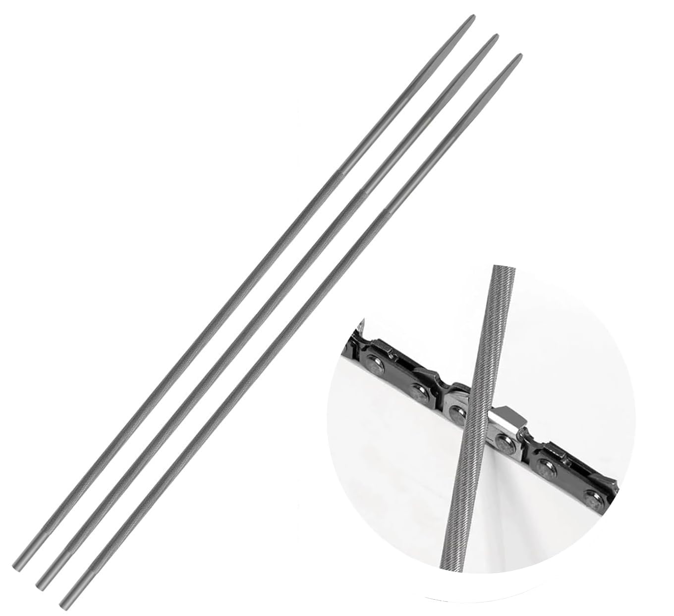 Sharpen Chainsaws Fast - 3-Piece Set -3 Sharpen Chainsaws Fast - 3-Piece Set -3