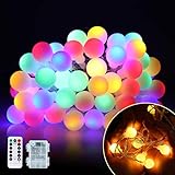 ★Instalación y almacenamiento fáciles: Las guirnalda bombillas y la caja de la batería son IP65 a prueba de agua. Perfecto para acampar u otras actividades al aire libre, puede disfrutar de las cadena de luces en cualquier lugar en cualquier momento. Nunca se preocupe por el mal tiempo o la falta de energía.