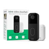 Blink Video Doorbell &lpar;newest model&rpar; – Head-to-toe HD view&comma; two-year battery life&comma; and simple setup&period; Sync Module Core included – System &lpar;Black&rpar;