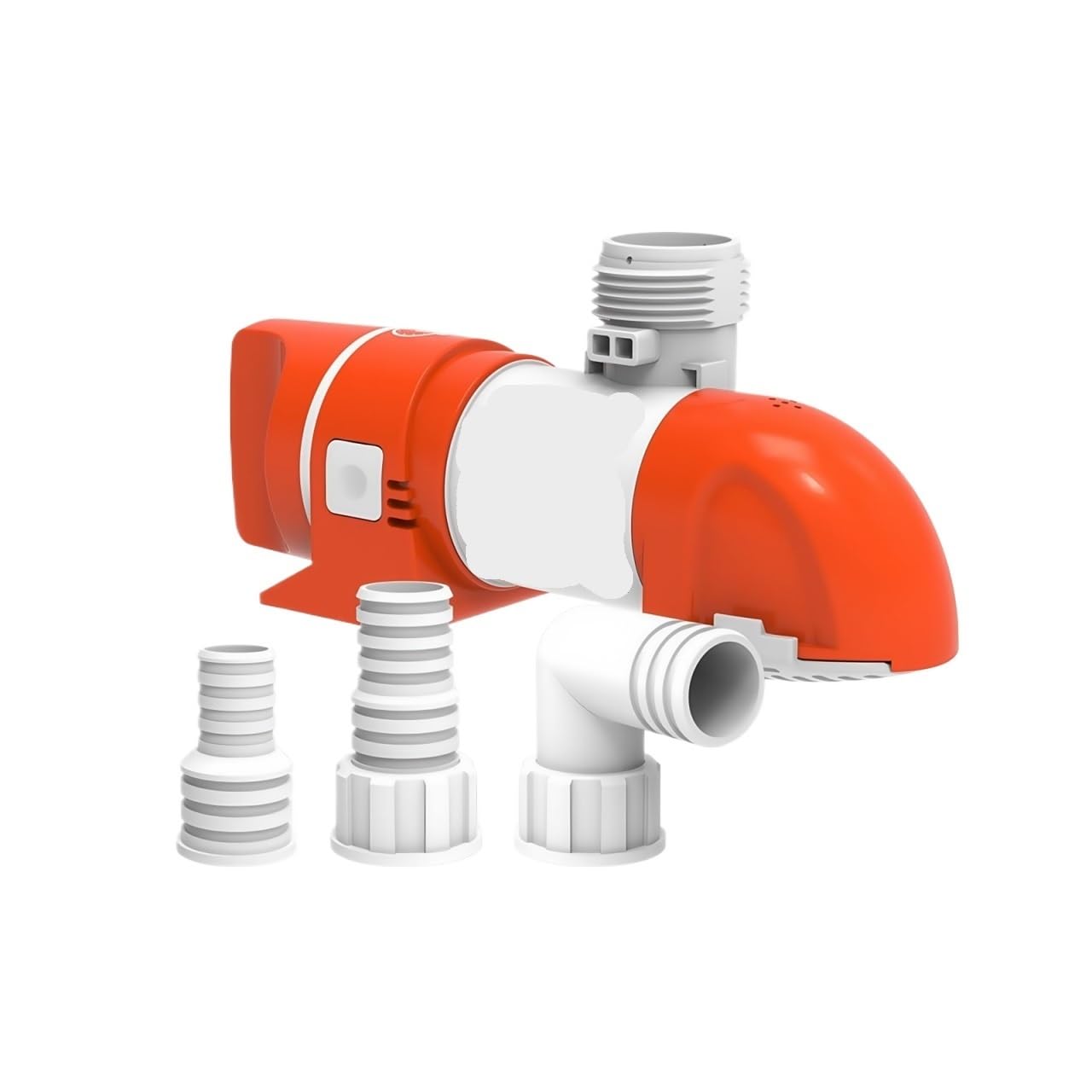 Pompa di sentina automatica con rilevamento del tempo, pompa di drenaggio ad aspirazione orizzontale for yacht DC 12V/24V(24V Time Sensing)