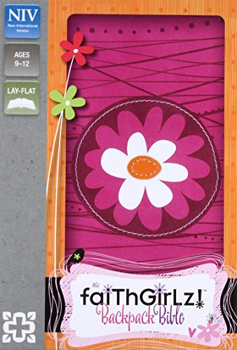 NIV, Faithgirlz! Backpack Bible: Revised Edition, Leathersoft, Pink