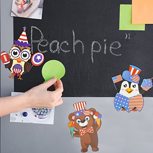 Uptotop 4Th Of July Make-A-Face Stickers For Kids, 36 Sheets 6 Patterns Party Favor Independence Day Diy Stickers, Memorial Day Diy Party Games Stickers Decoration Stickers For Kids Party #TOP5