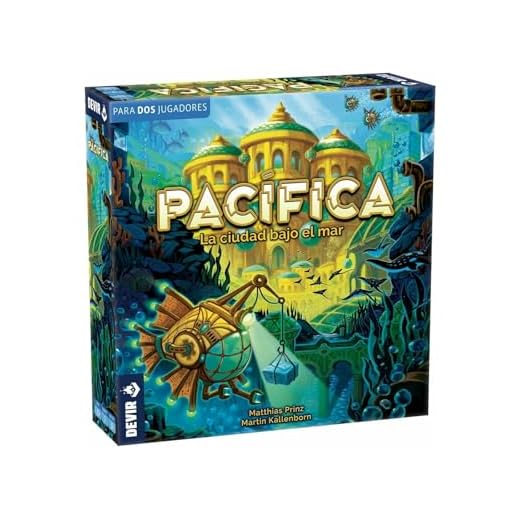 Devir - Pacífica Juego de Mesa, en Pareja, Divertido y Rápido (BGPACSP)
