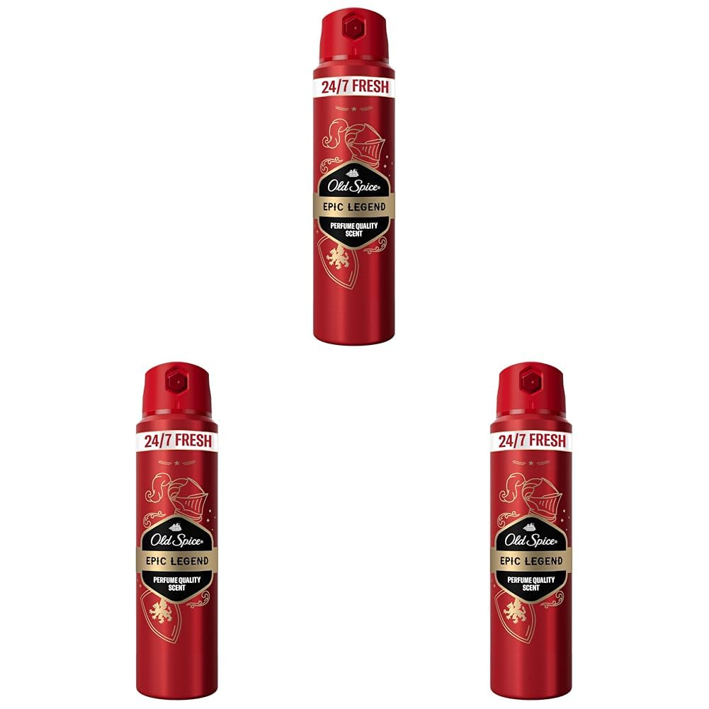 Old Spice Epic Legend Erkek Sprey Vücut Deodorantı 150 ml 3lü paket