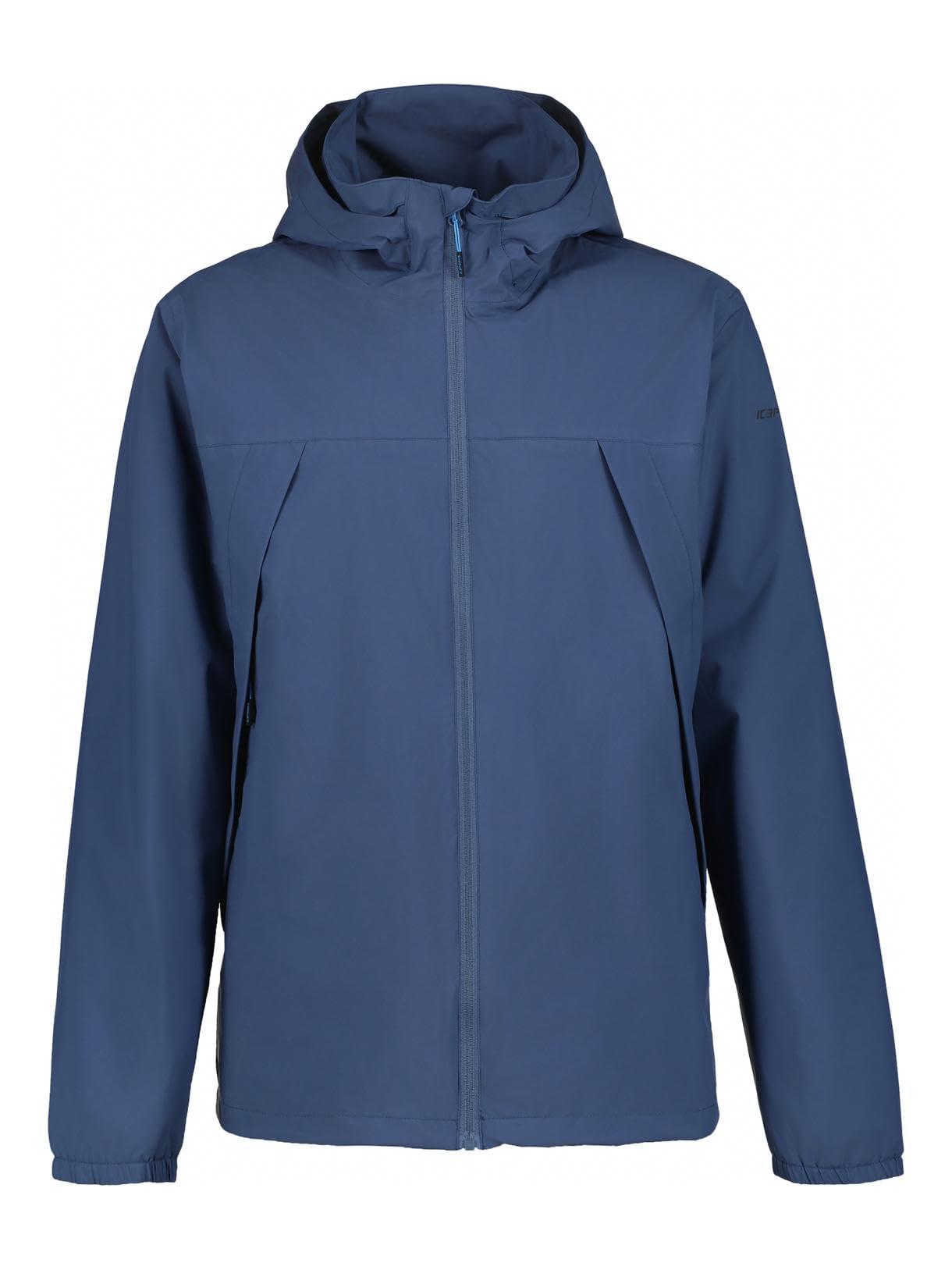 Icepeak Brocton - Giacca impermeabile da uomo con cappuccio (10.000 mm), traspirante e compatta, ideale per attività all'aperto e quotidiane.