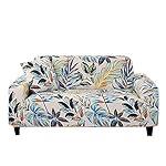 HOOBUY Printed Sofa Cover Stretch Couch Covers Patterned Loveseat Slipcovers for 2 Seater Cushion Couch Love Seat Set (US-YLYZ, 2 Seater/Loveseat)