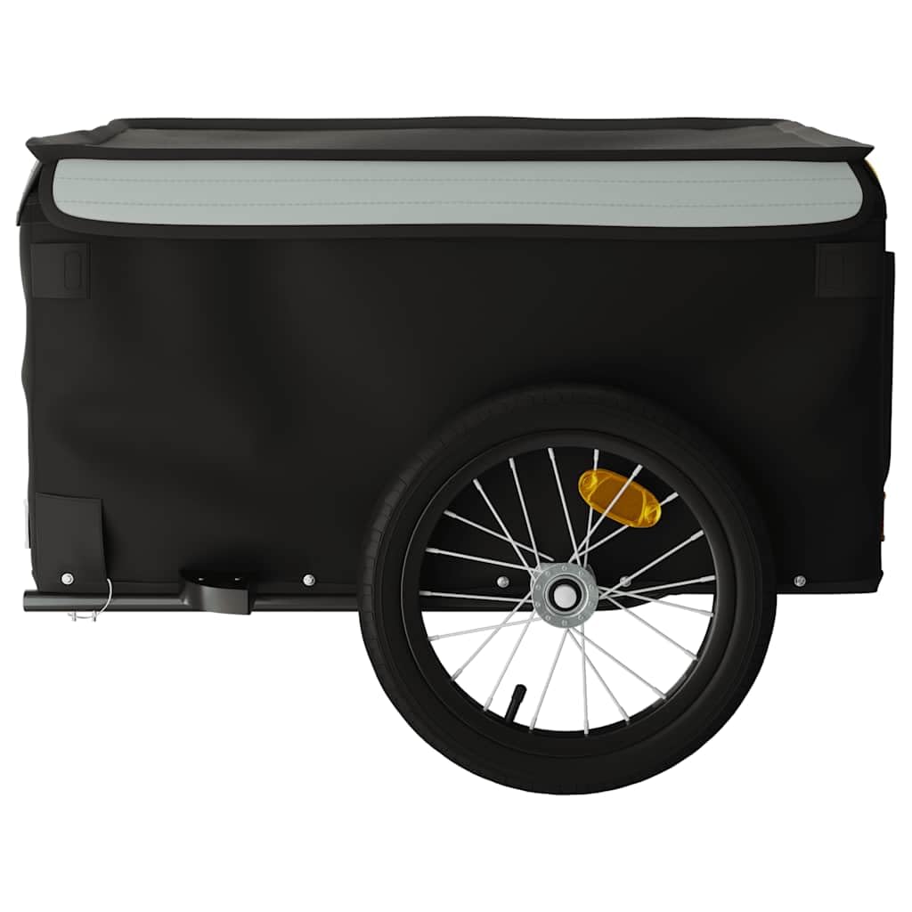 vidaXL Lastenanhänger Fahrrad Fahrradanhänger Transportanhänger Anhänger Eisen
