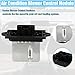 ACROPIX HVAC Blower Motor Resistor Heater Fit for Subaru Crosstrek - Pack of 1 Black Silver Tone