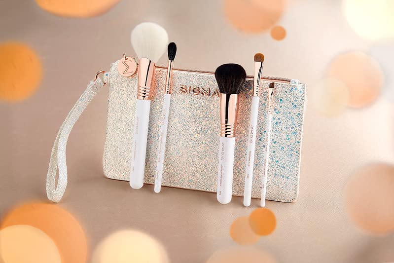 Sigma Beauty Holiday Glam Brush Set - Image 4