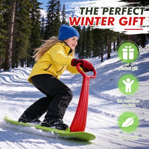 Synavea Portable Fold-Up Snow Scooter