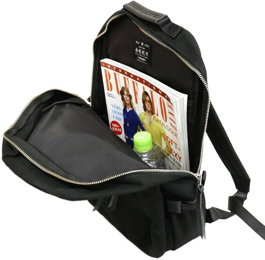 【新品】倉敷帆布 リュック　ブラック　nine-4535 Amazon.co.jp: 【倉敷帆布オリジナル】 nine リュック 日本製 リュック