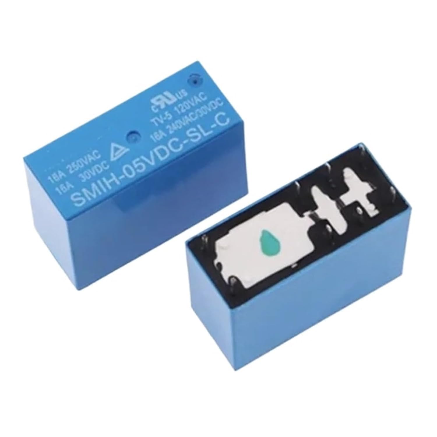 NWPNLXEA 10pcs Power Relay SMIH-05VDC-SL-C 16A 250V 8PIN
