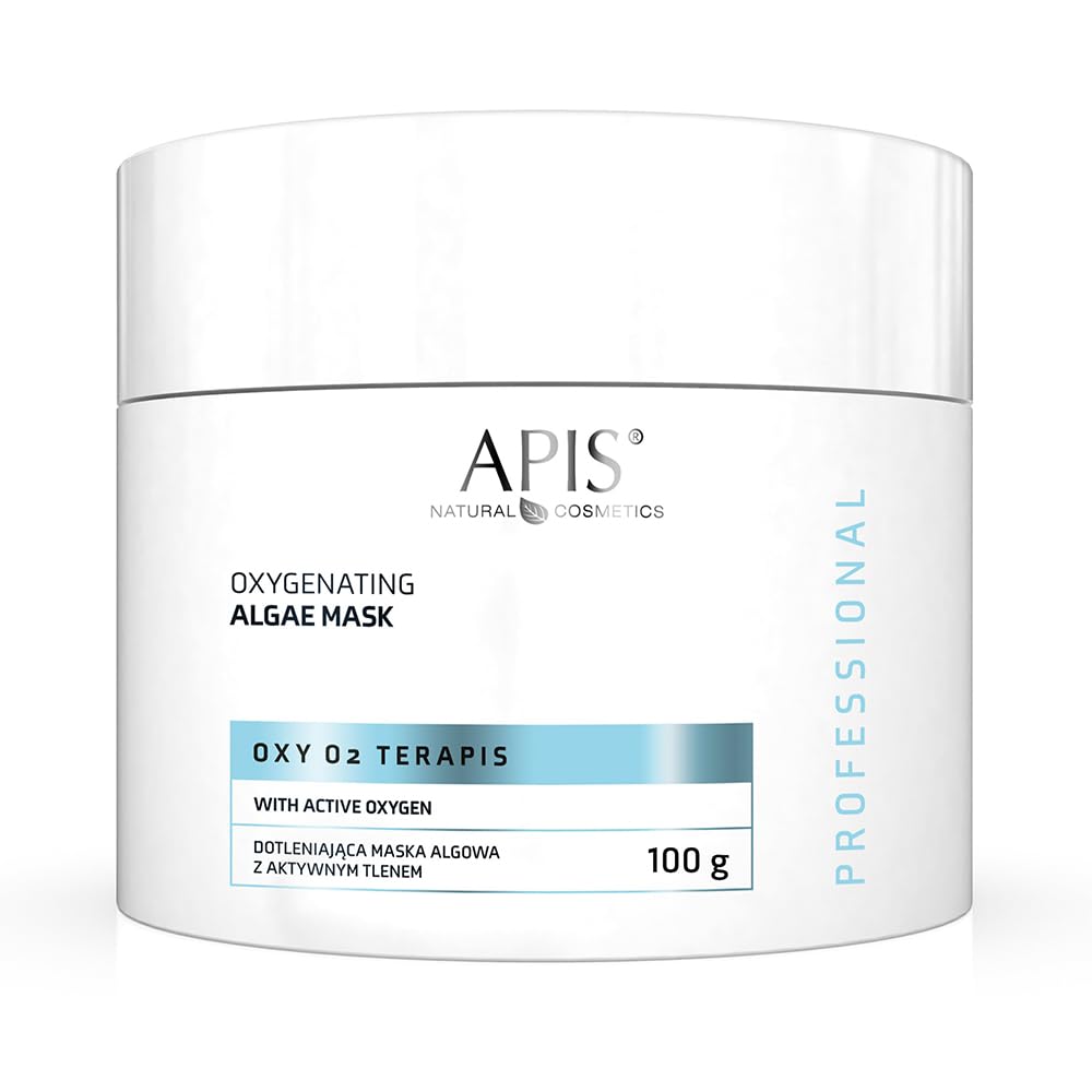 Apis Professional Oxy O2 Therapies Oxygenating Algae Mask with Active Oxygen 100g
