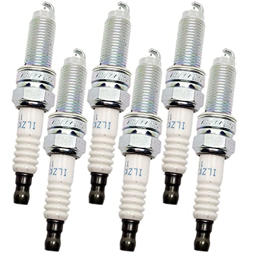 Bougies d'allumage Ilzkr7B11 12290-R70-A01 pour Odyssey et Ridgeline V6 - Pack de 6