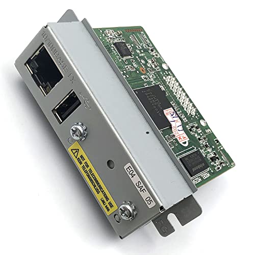 Ethernet interface for UB-E04 printers with USB