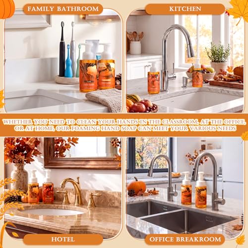 Image of 6 Pack Fall Foaming Hand Soap, Autumn Scents 8.75 fl oz