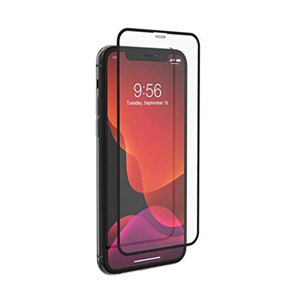 ZAGG InvisibleShield Glass Elite Edge - Engineered Hybrid Glass - Case Friendly Screen Protector - Made for Apple iP11 Pro