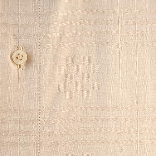 Image of 7-DAYS Men's Premium Formal Shirts - Regular Fit, Full Sleeve, 100% Pure Cotton, Self-Design, with Pocket - Stylish Office Shirts for Men
