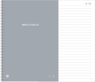 Neo smartpen〈書いてデジタル〉対応Nノート リングタイプ A5 横罫 152P 【N ring notebook リングノート】 NDO-DN233