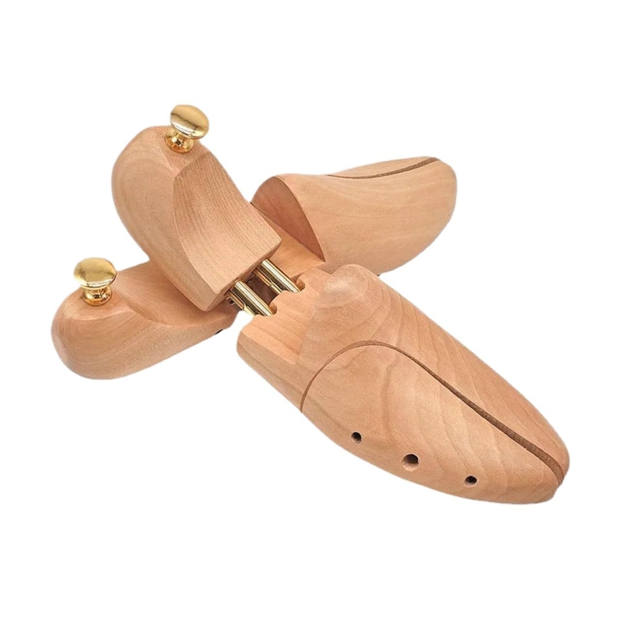 1 par de Zapatos Ajustables de Madera for Hombre, Soporte for árbol de Zapatos, Dispositivo expansor de Botas Adecuado para Botas O Zapatillas De Deporte(EU 45 46)