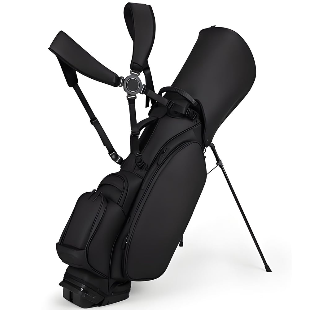 Torba golfowa o dużej pojemności, pionowy wózek golfowy z uchwytem, 4-kierunkowe przegrody, akcesoria treningowe premium do klubów i standardowych pól golfowych