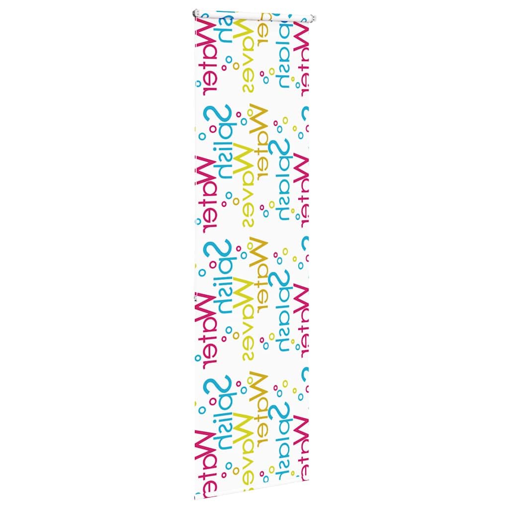 Roleta prysznicowa 70 x 240 cm, PEVA, wodoodporna, pryskająca, do łazienki i prysznica, ochrona przed wzrokiem, łatwy montaż bez wiercenia, zajmuje mało miejsca