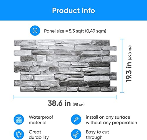 Grace Baltic - Pannelli da parete 3D per