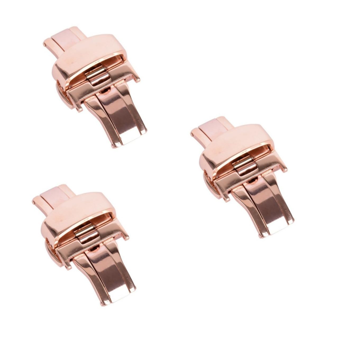 Fermoir de montre à déploiement : mécanisme double bouton - 8