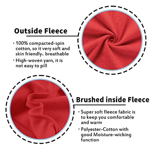 Kid Nation Kids Unisex Soft Brushed Fleece Casual Pull On Jogger Sweatpants with Pockets for Boys or Girls3