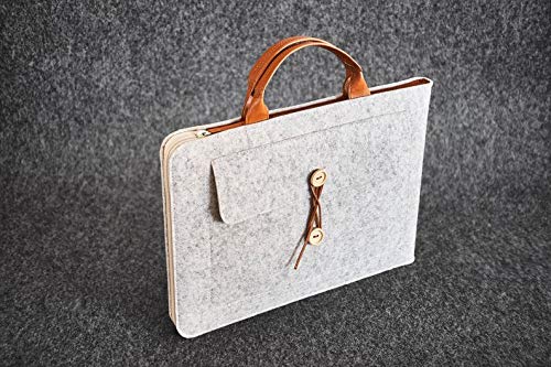 Image of OON Felt Laptop Bag for 15 Inch Laptop External Size 16 inch Laptop Bag