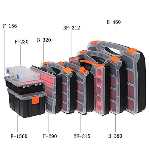 Boîte de rangement multifonctionnelle transparente outdoor en plastique rigide