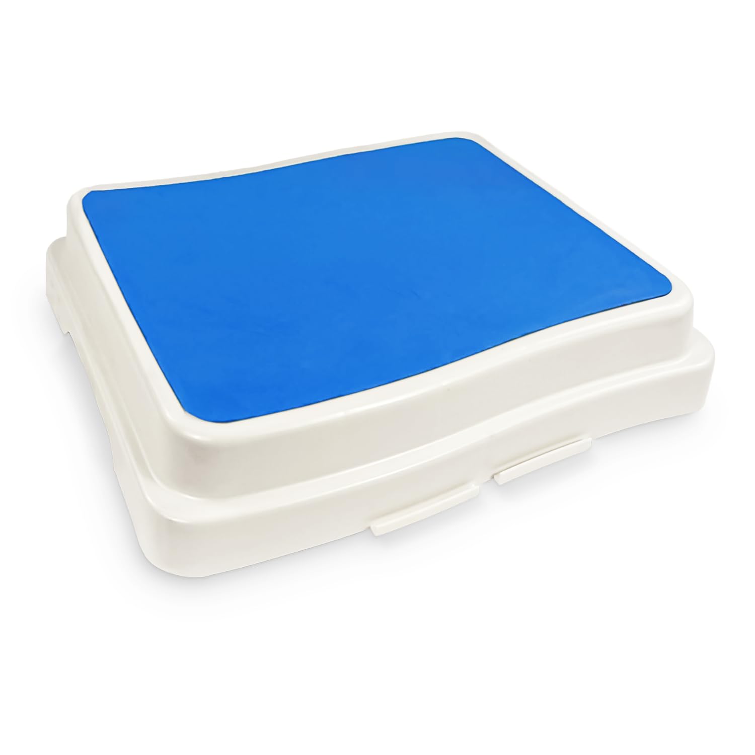 S One Discounts Limited White,Blue Bath Step Stackable Disability Safety Aid Stool With Anti Slip Grip Shower Step