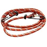 Pack of 3 Elastic Bungee Cords With Hooks, Bungee Ropes Thicken Bungee Straps Tent Rope Camping Accessories for Luggage Packing Suitcase Car Roof Rack (100cm) - Image 4