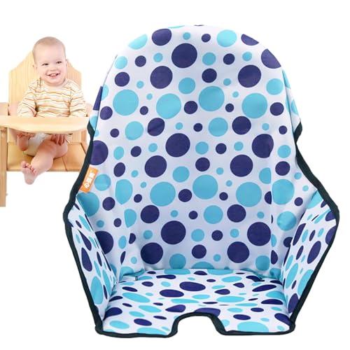 Cojín De Silla Alta Para ikeas Trona, Funda Asiento Trona Bebe, Accesorios Trona Bebe, Pieghevole ikeas Childs Sedia Coprisedili Ricoperto-Non Include Di Seggiolone E Cintura Di Sicurezza