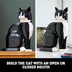 LEGO Ideas Chat Tuxedo - Ensembles de Construction pour Adultes, 18 ans et plus - Kit d'Artisanat DIY pour Décor de Maison, Salon ou Chambre - Cadeau pour Amateurs d'Animaux - 21349