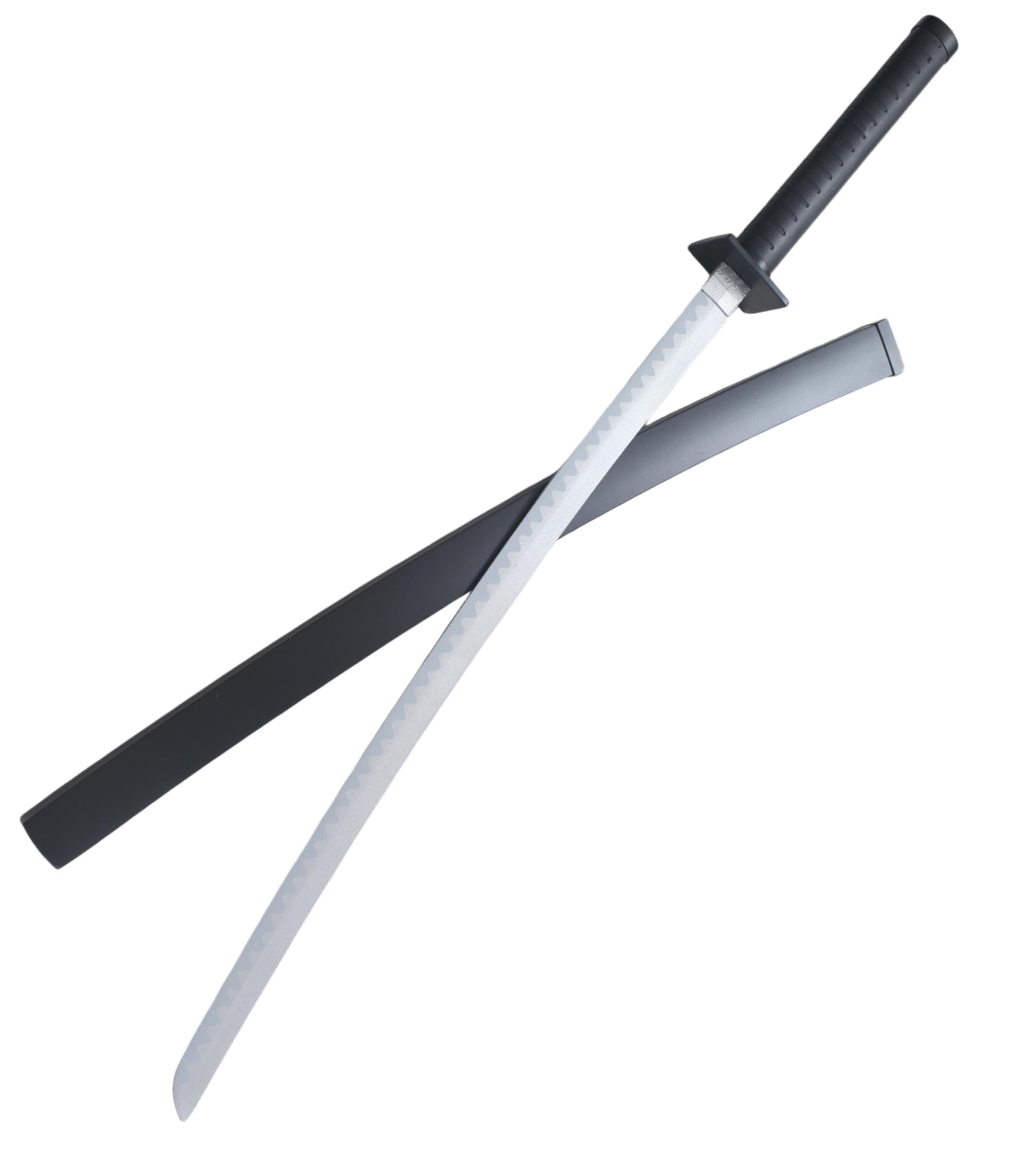 Deadpool Double Katana en Bois Lame en Bois Epee Sabre + Support Dorsal Deadpool Katana