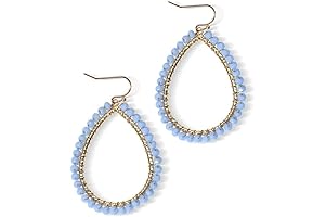 Bohemian Light Blue Earrings
