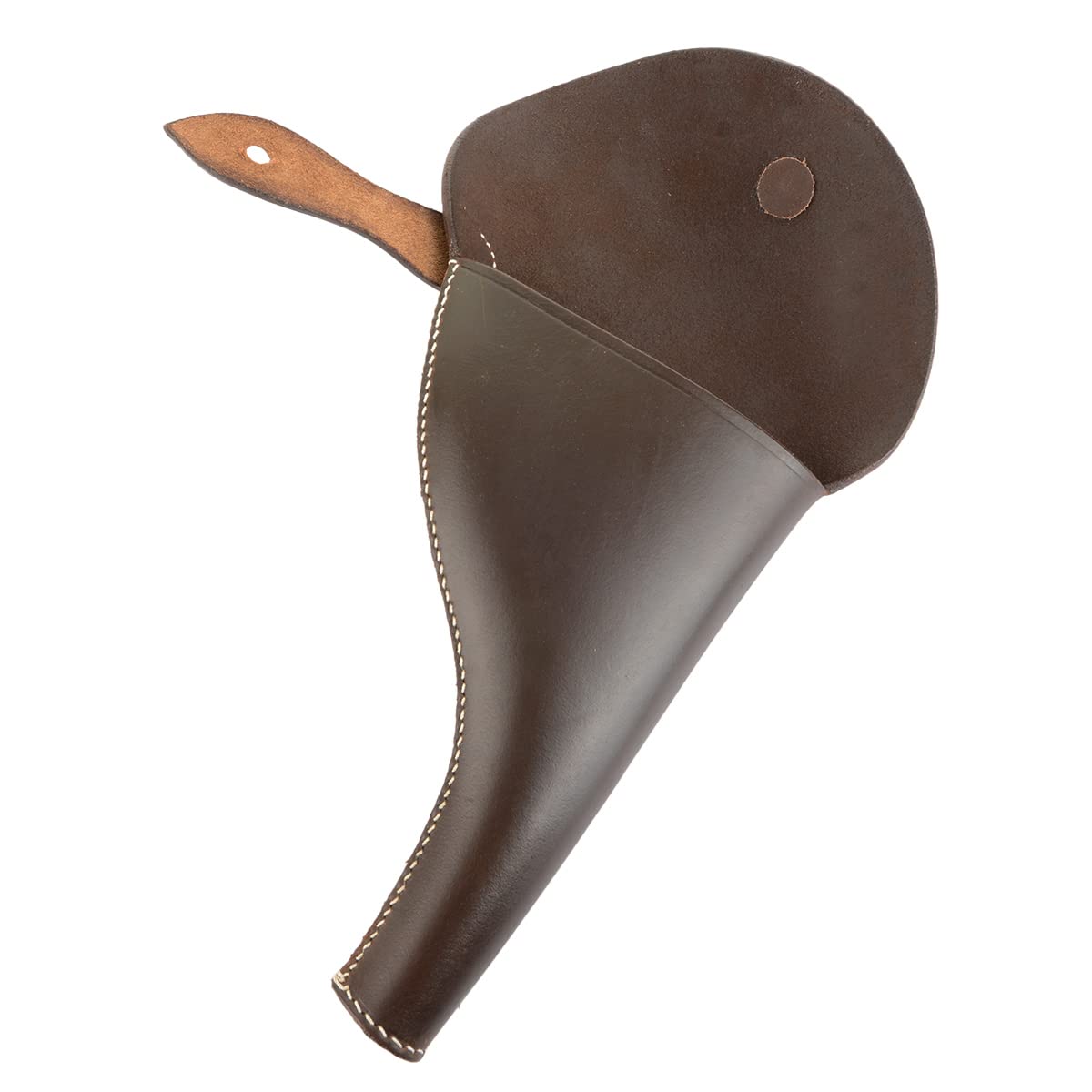 British Webley .38 Fondina - Pelle Marrone Scuro