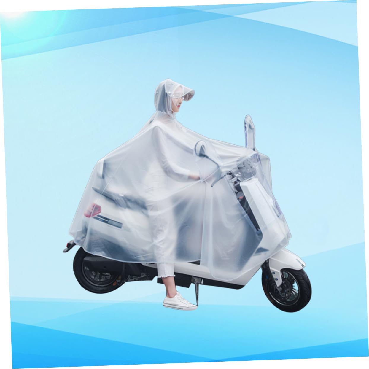 TOYANDONA Impermeabile Per Veicoli Elettrici Giacca Antipioggia Per Ciclismo Trench Per Adulti Poncho Antipioggia Per Adulti Impermeabile Per Esterni Pratico Impermeabile Impermeabile