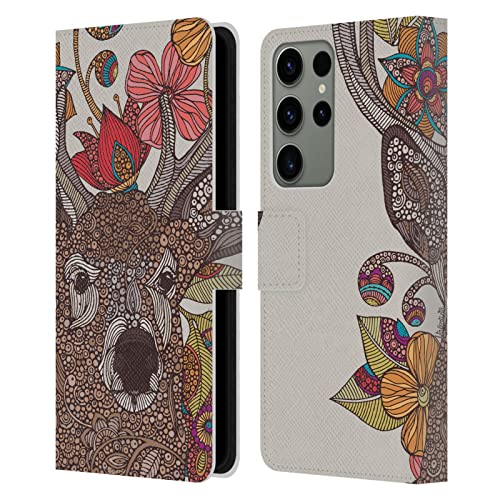Funda tipo libro Samsung Galaxy S23 Ultra 5G carcasa cuero resistente animales y flores con tapa