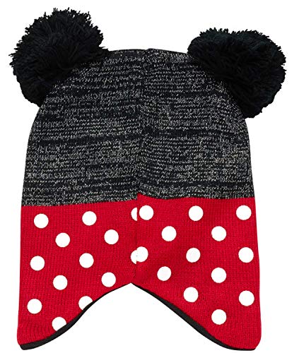 Disney Girls Minnie Mouse Winter Hat And Mitten Or Glove Set (Toddler/Little Girls), Size Age 2-4, Minnie Red Polka Dot Mittens #TOP5