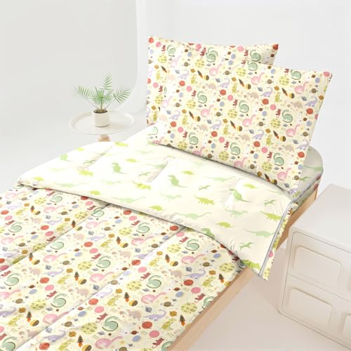 Dearller Dinosaur Boys Twin Comforter with Zipper
