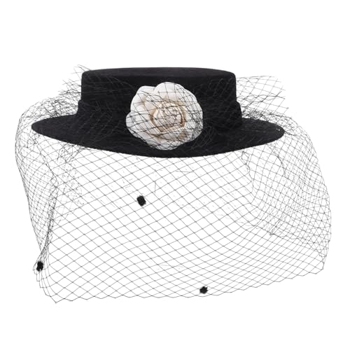 Chapeau de cérémonie femme tulle idéal pour photos de mode et fêtes