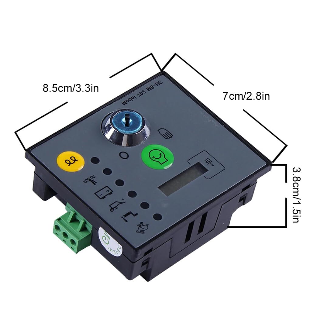 702 MS-HC Pannello di controllo del generatore di avvio manuale con tasti Modulo Generatore motore Controller generatore Generatore motore