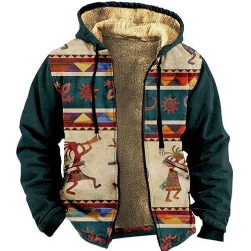 Sweatshirt à capuche en flanelle pour hommes veste matelassée épaisse d'hiver