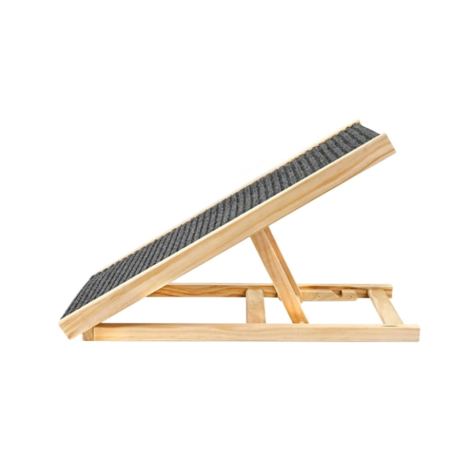 Escaleras Plegables con rampa for Perros con Altura Ajustable, inclinación de 39° for Perros pequeños y Grandes for Subir al sofá Cama, sofá y Coche(70cm)