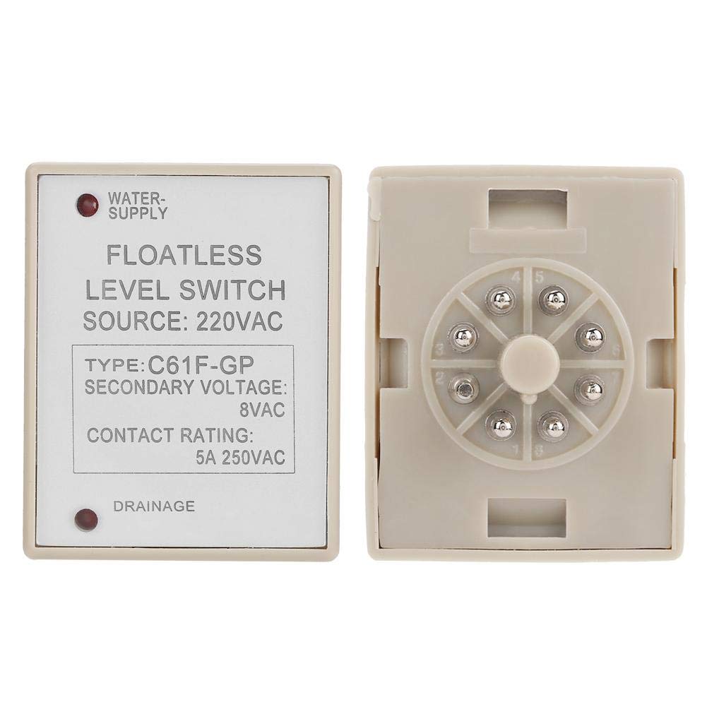Buy Water Level Switch Controller,C61FGP 8 Pin Liquid Floatless Water Level Switch Controller