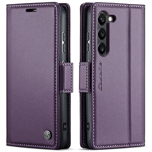 QLTYPRI Coque pour Samsung Galaxy S26 Plus Etui avec [RFID Blocage], Housse en Premium Cuir Pochette Portefeuille Rabat Clapet Case Porte Carte Magnétique...